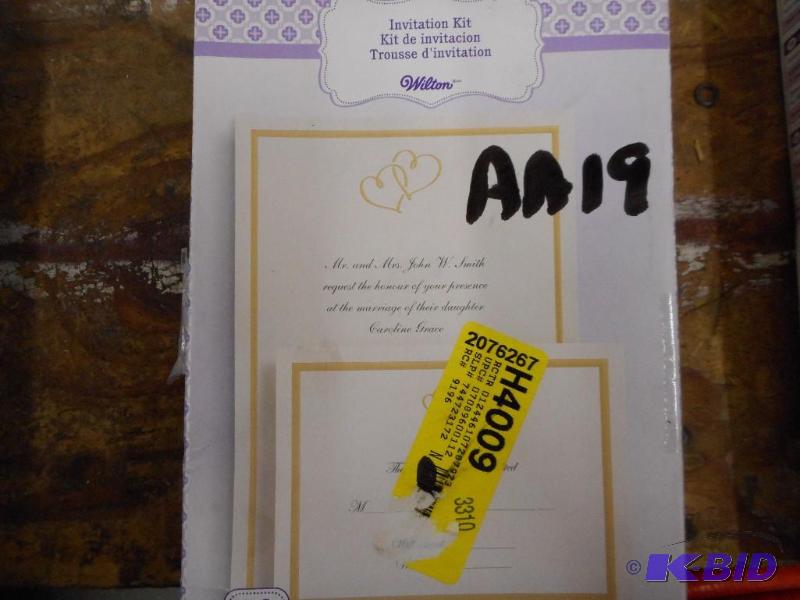 Wedding invitation kit