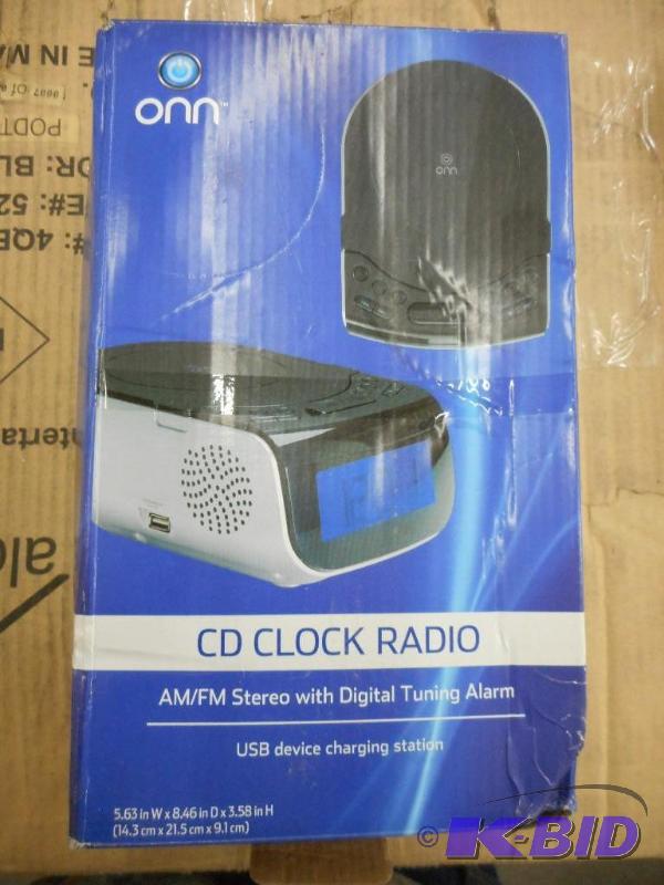 CD clock radio