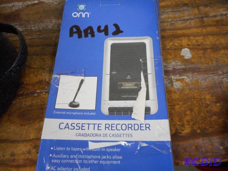 Cassette recorder