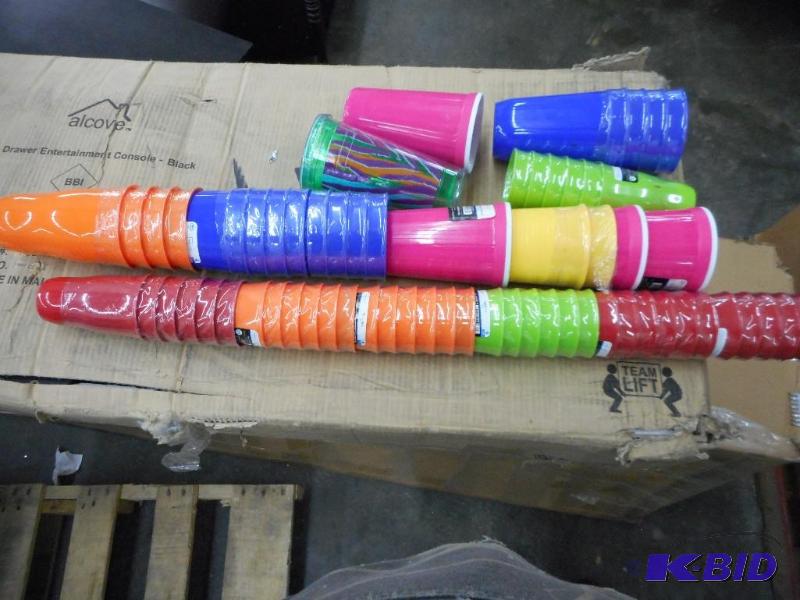 Plastic cups