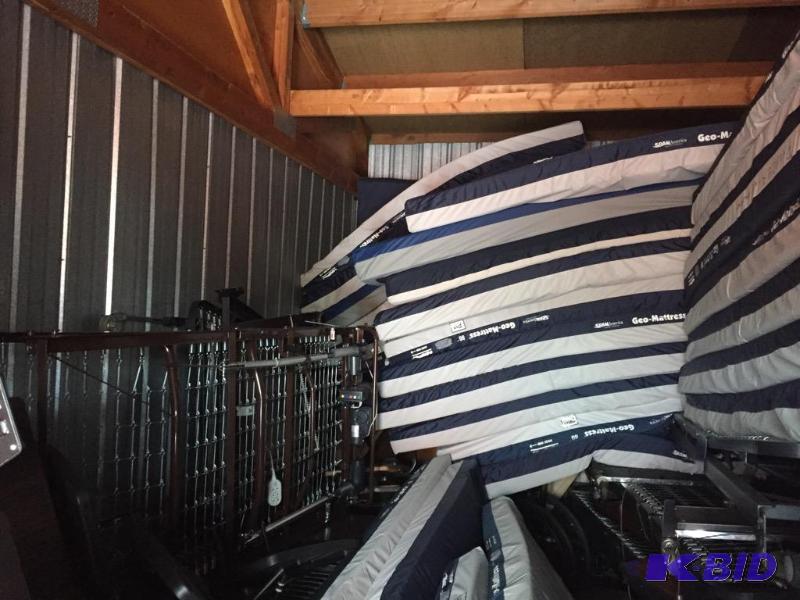 2 Medical Bed & Equipment Storage Lockers