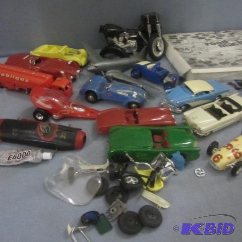 lot 119 image: Model Car Parts, Toy cars