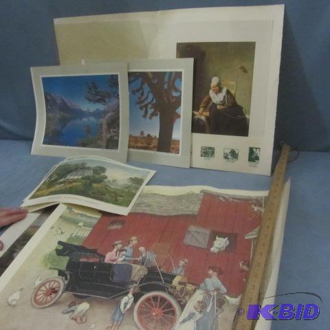 lot 127 image: Prints - JS Curry, Rockwell, C&I