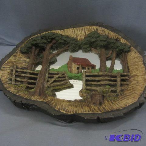 lot 55 image: Cabin On The Lake Mirror