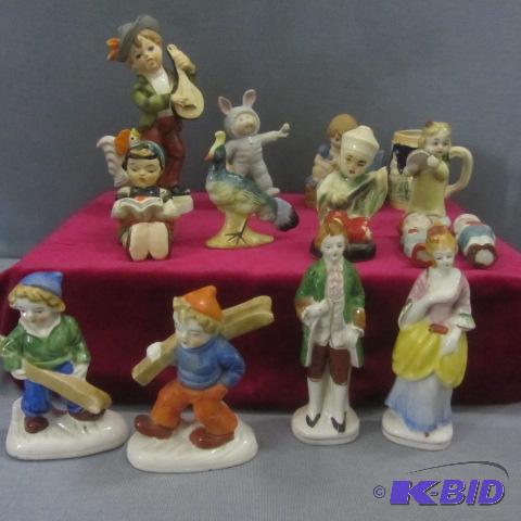 lot 75 image: Occupied Japan Figurines