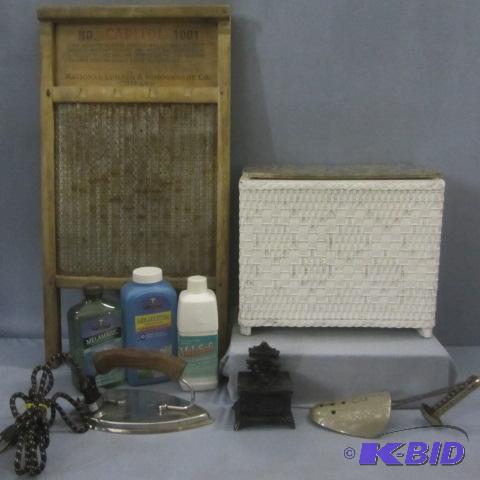 lot 81 image: Vintage Laundry Supplies