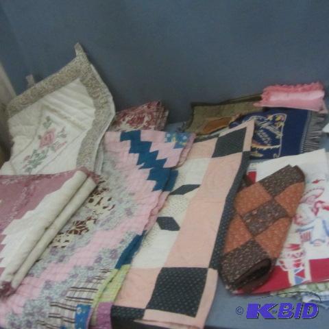 lot 84 image: Quilted Pieces, Table Runners