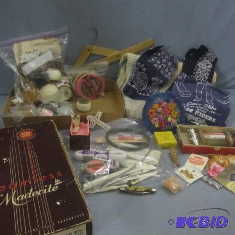 lot 93 image: Sewing Notions