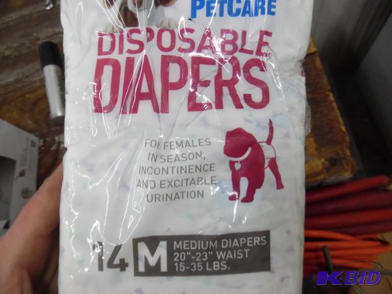 Doggy diapers