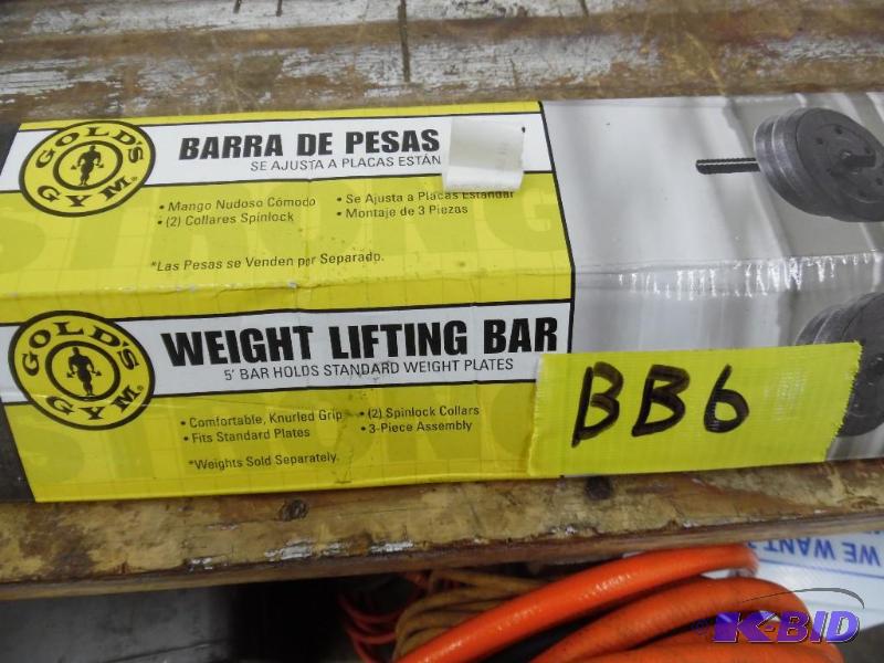 Golds Gym Weight Lifting Bar
