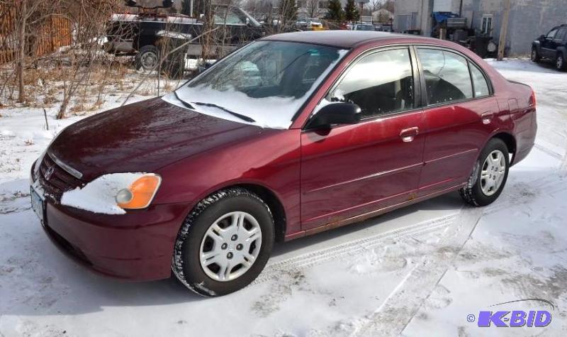 lot 5 image: 2002 Honda Civic LX