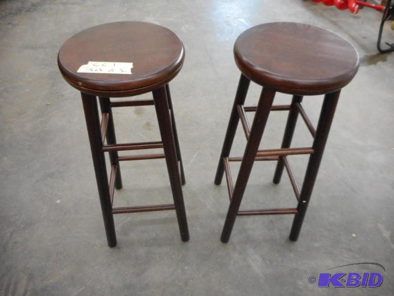 Set of 2 bar stools