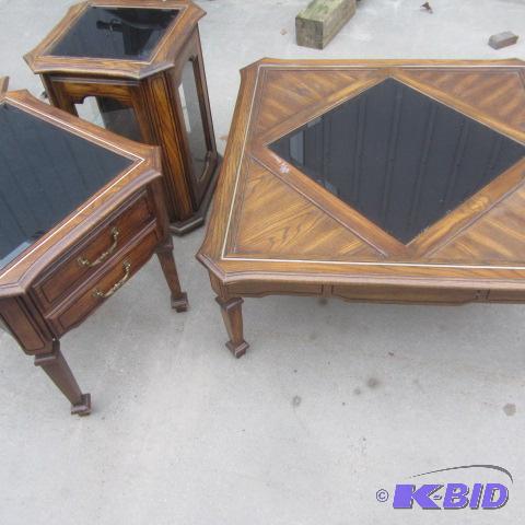 Oak Coffee Table, end Tables