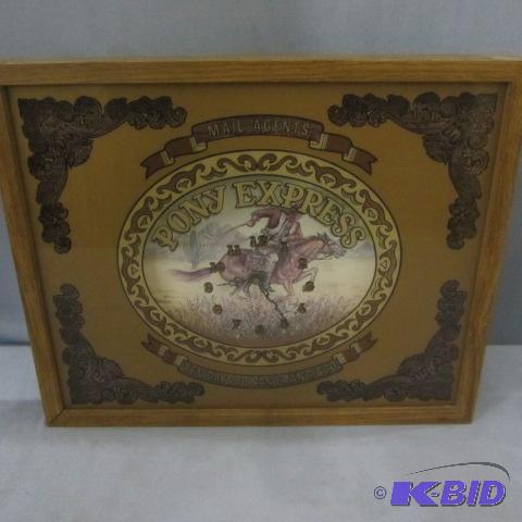 Pony Express Clock