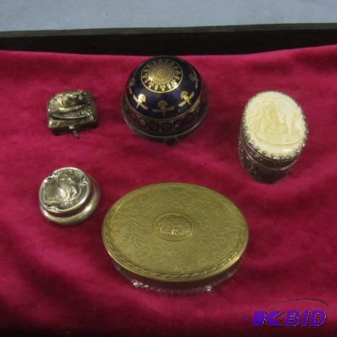 Vintage Trinket Boxes