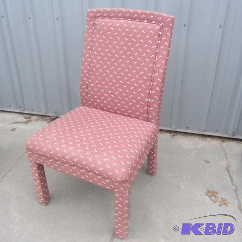 Armless Upholstered Chair