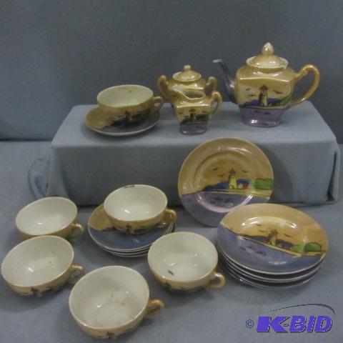 Childs Tea Set - Lighthouse