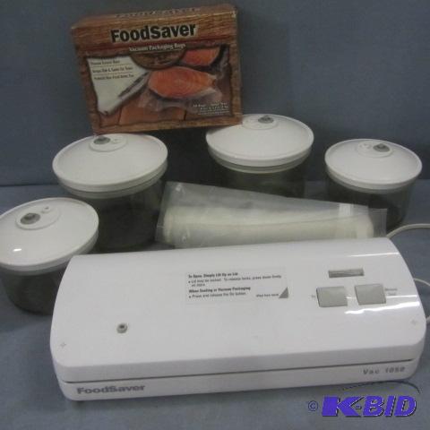 Food Saver Vac, Storage