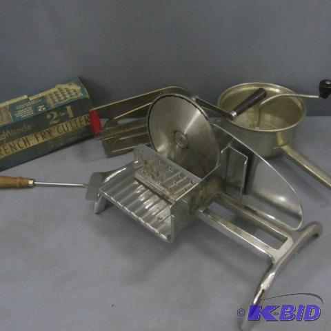 Meat Slicer, Fry Cutter