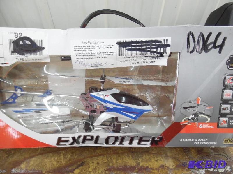Remote control toy helicopter