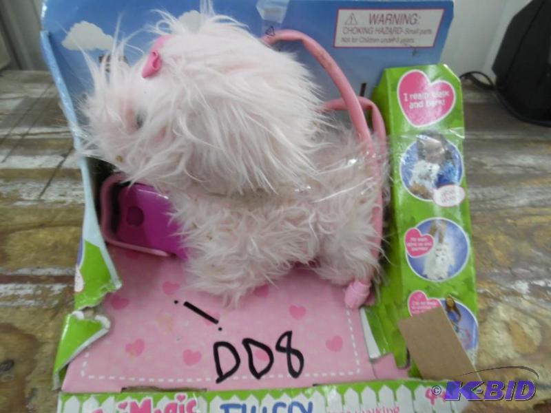 Stuffed dog toy
