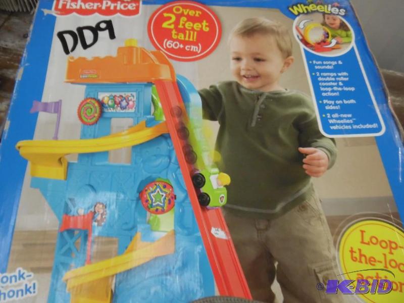 Car toy tower