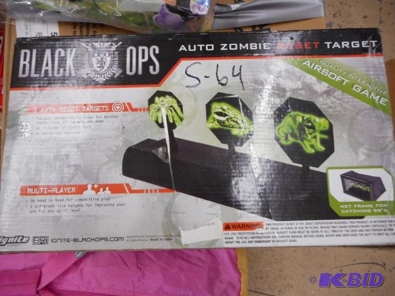 Black OPS Auto Zombie Target