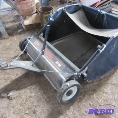 lot 102 image: Agri-Fab Lawn Sweeper