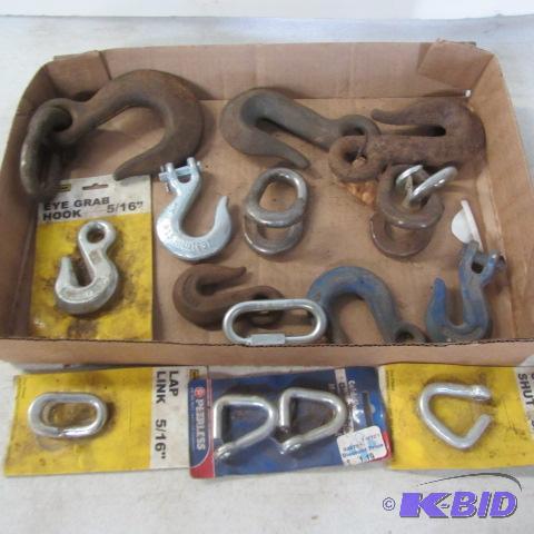 lot 109 image: Chain Hooks, Lap Links