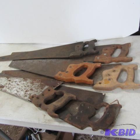 lot 136 image: Carpenter Saws