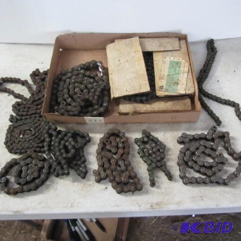 lot 142 image: Roller Chains, John Deere