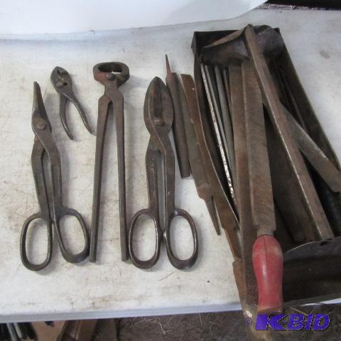 lot 144 image: Files, Side Cutters