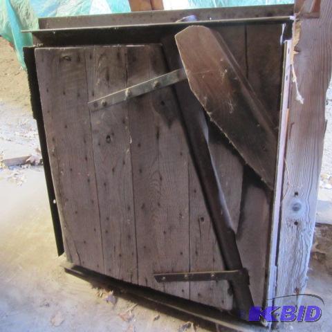 lot 155 image: Angle Iron Swing Gates