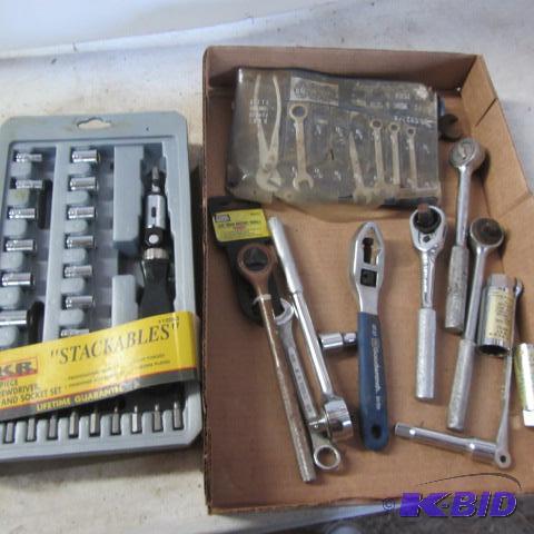 lot 167 image: Driver Set, Ratchets, Wrenches