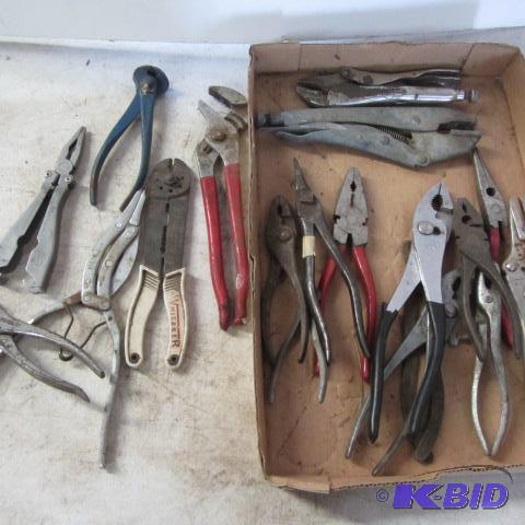 lot 170 image: Pliers, Vise Grips, Channel