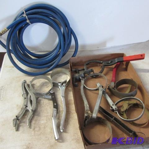 lot 179 image: Filter Wrenches, Gear Pullers