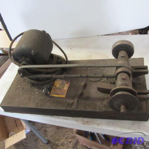 lot 188 image: Electric Motor, Arbor