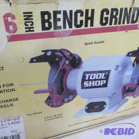 lot 2 image: New Tool Shop Grinder