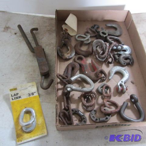 lot 232 image: Chain Hooks, Lap Links