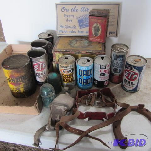 lot 248 image: Advertising Tins