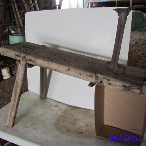 lot 278 image: Primitive Bench