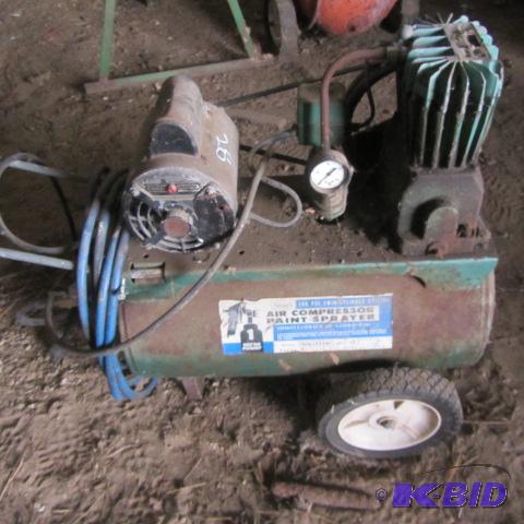 lot 28 image: Sears Air Compressor