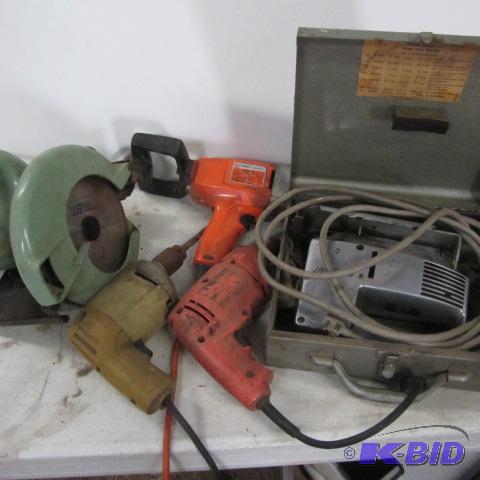 lot 33 image: Rockwell, B&D Power Tools