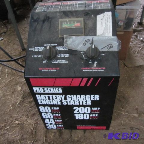 lot 35 image: Pro Series ChargerStarter