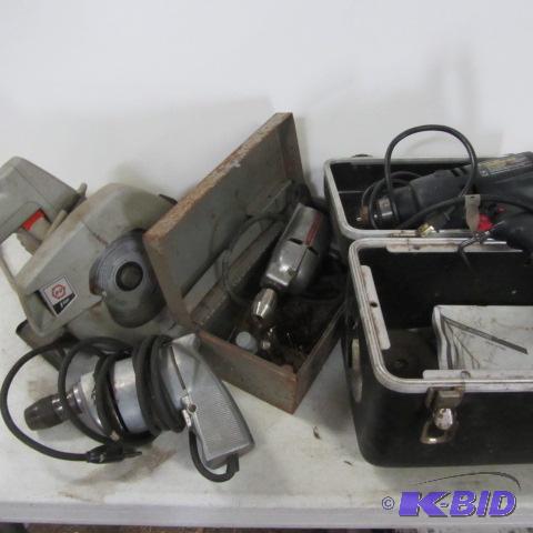 lot 36 image: B&D, Craftsman Power Tools
