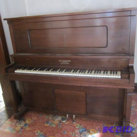 lot 49 image: Dyer Bros Upright Piano