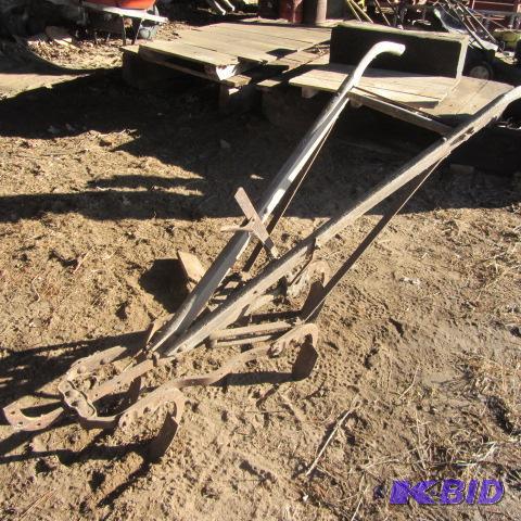 lot 90 image: Vintage Walking Cultivator