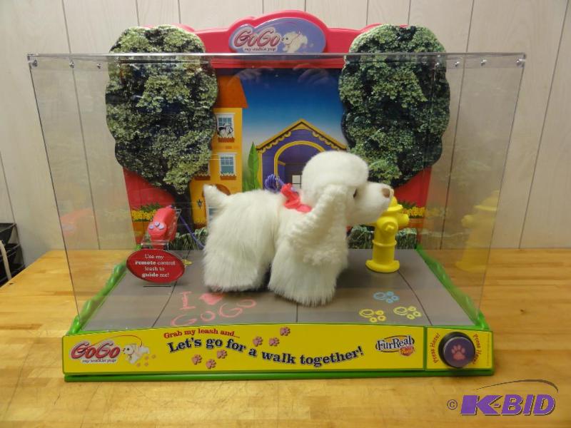 lot 2024 image: Rare NEW IN BOX HASBRO My Walkin Pup Retail Display