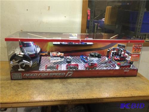 lot 2029 image: Rare NEW IN BOX MEGA BLOKS Need For Speed Retail Display