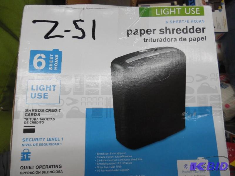 Paper shredder